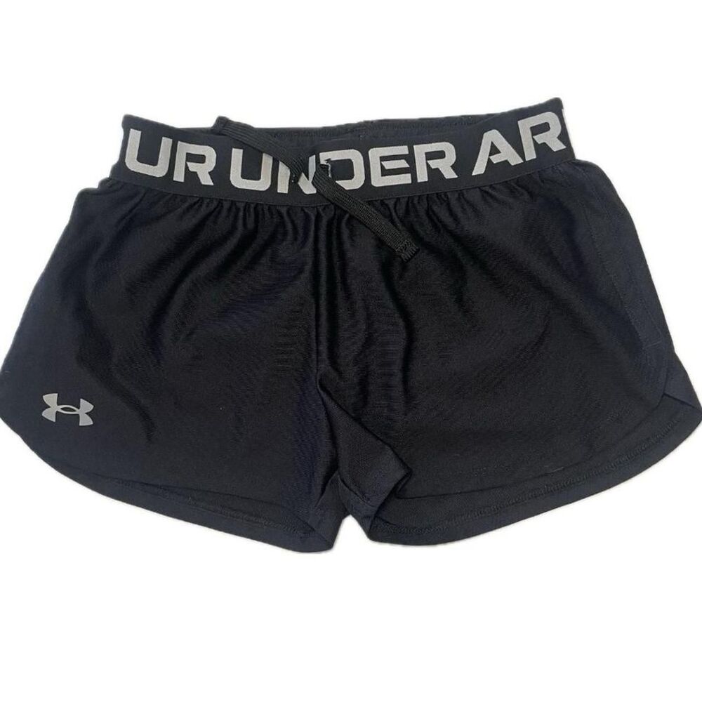 Under Armour Girl's Black Shorts